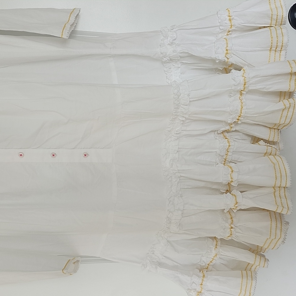 NEW KERRI ROSENTHAL barths dress in white XS - Picture 6 of 15